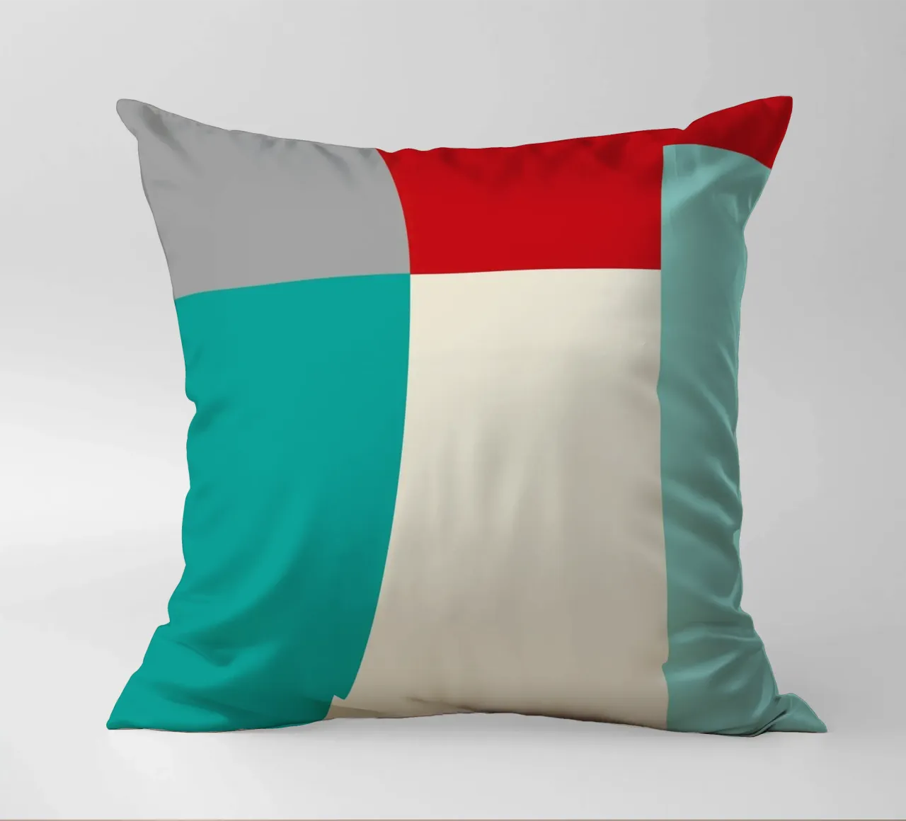 Forme geometriche in colori vivaci cuscino da Life of Pie