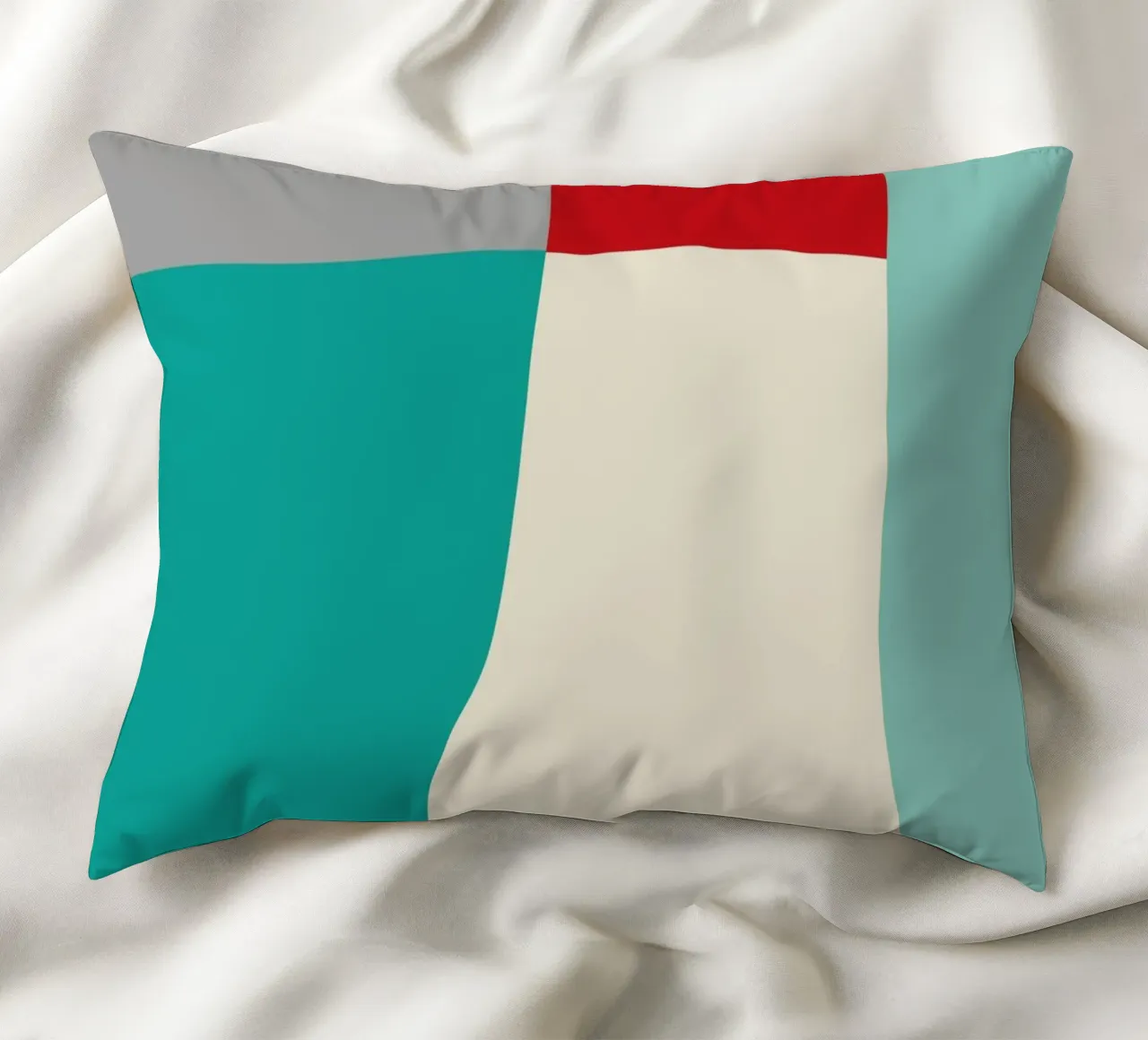 Forme geometriche in colori vivaci cuscino da Life of Pie