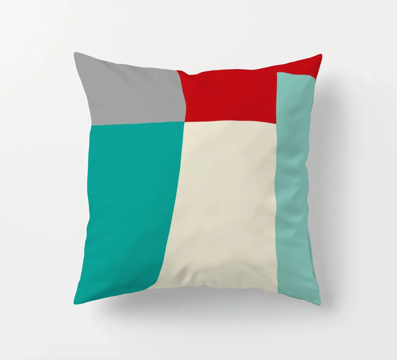 Forme geometriche in colori vivaci cuscino da Life of Pie