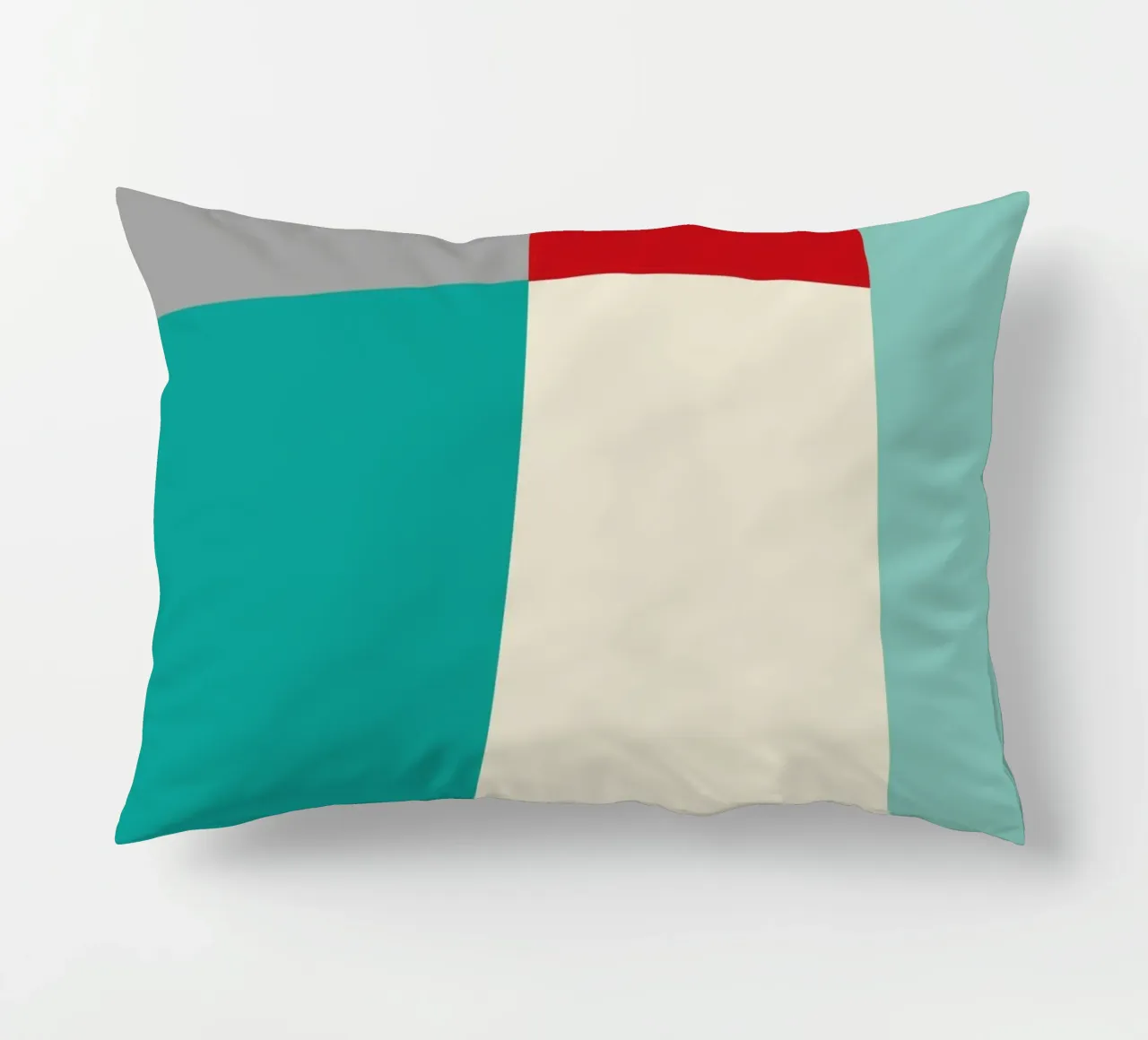 Forme geometriche in colori vivaci cuscino da Life of Pie