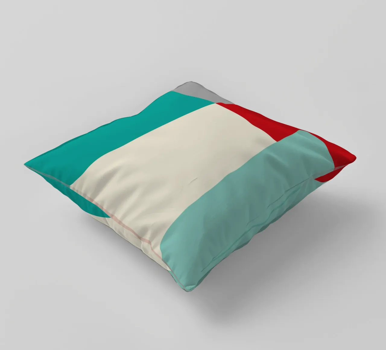 Forme geometriche in colori vivaci cuscino da Life of Pie