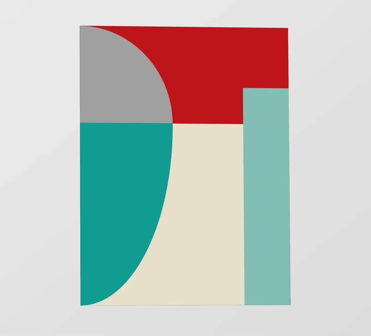 Forme geometriche in colori vivaci pellicola backlit da Life of Pie