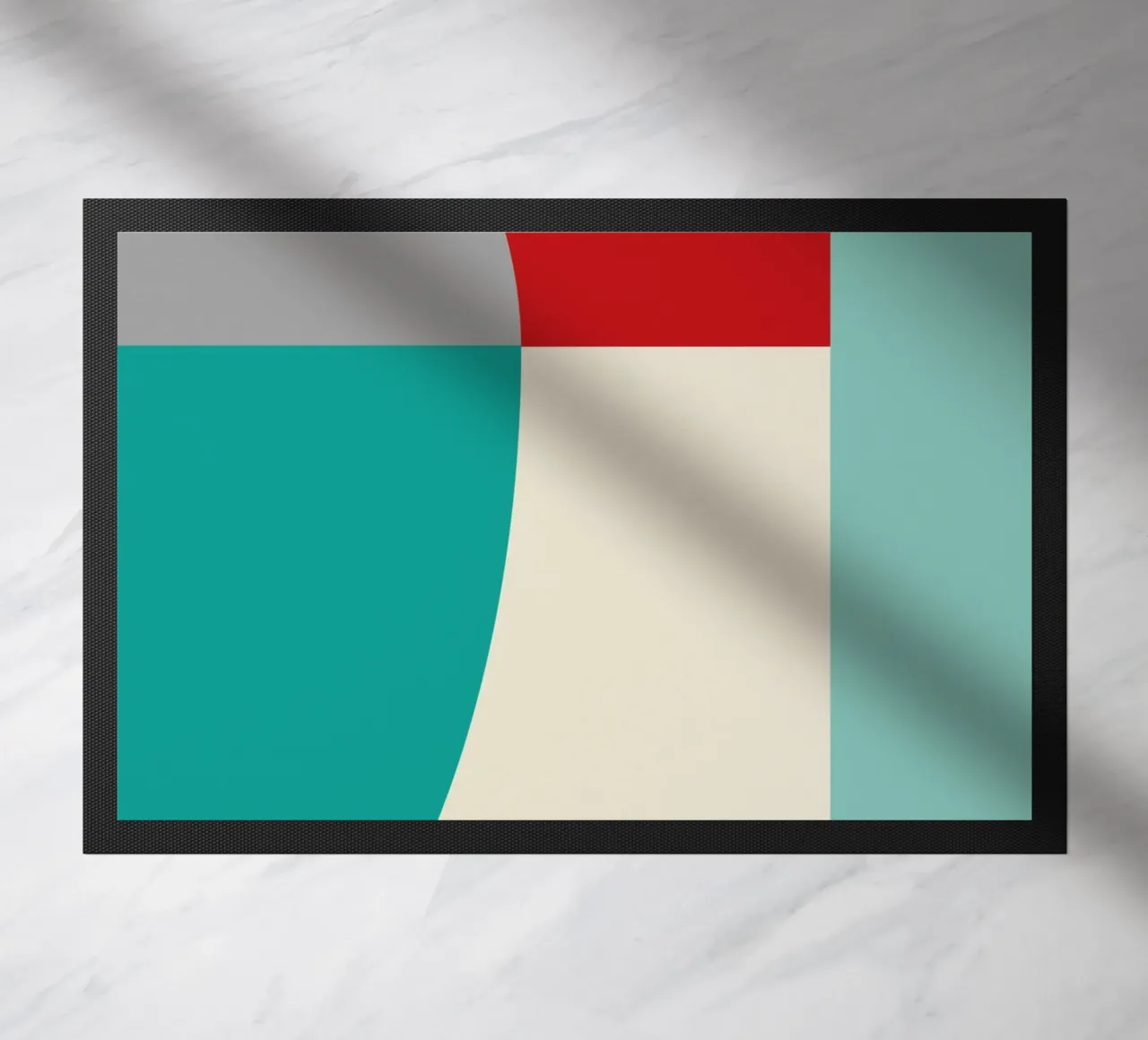 Forme geometriche in colori vivaci zerbino da Life of Pie