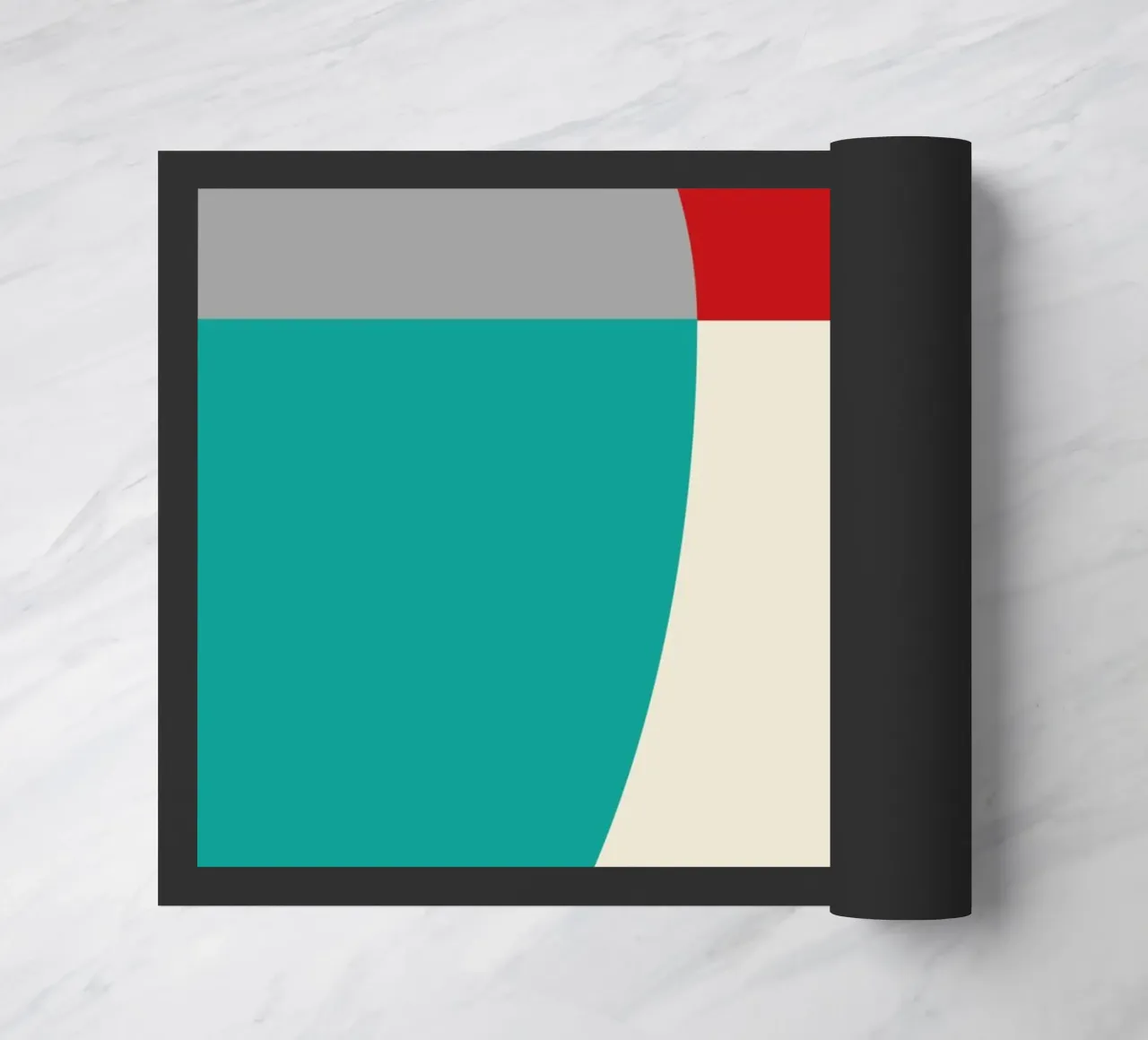 Forme geometriche in colori vivaci zerbino da Life of Pie