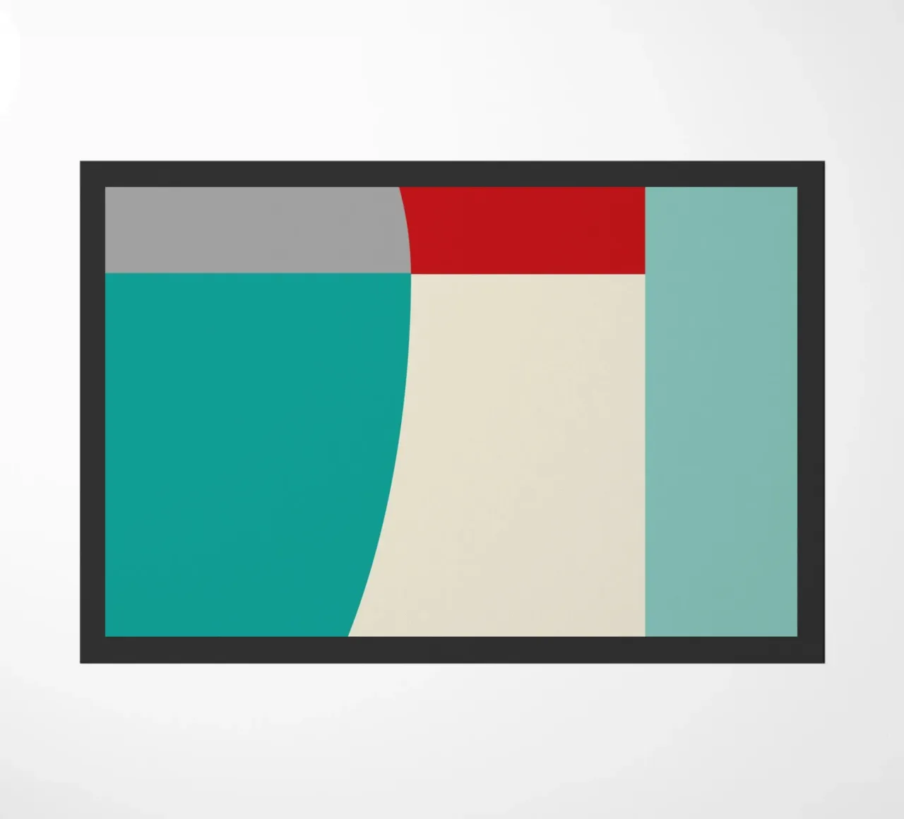 Forme geometriche in colori vivaci zerbino da Life of Pie