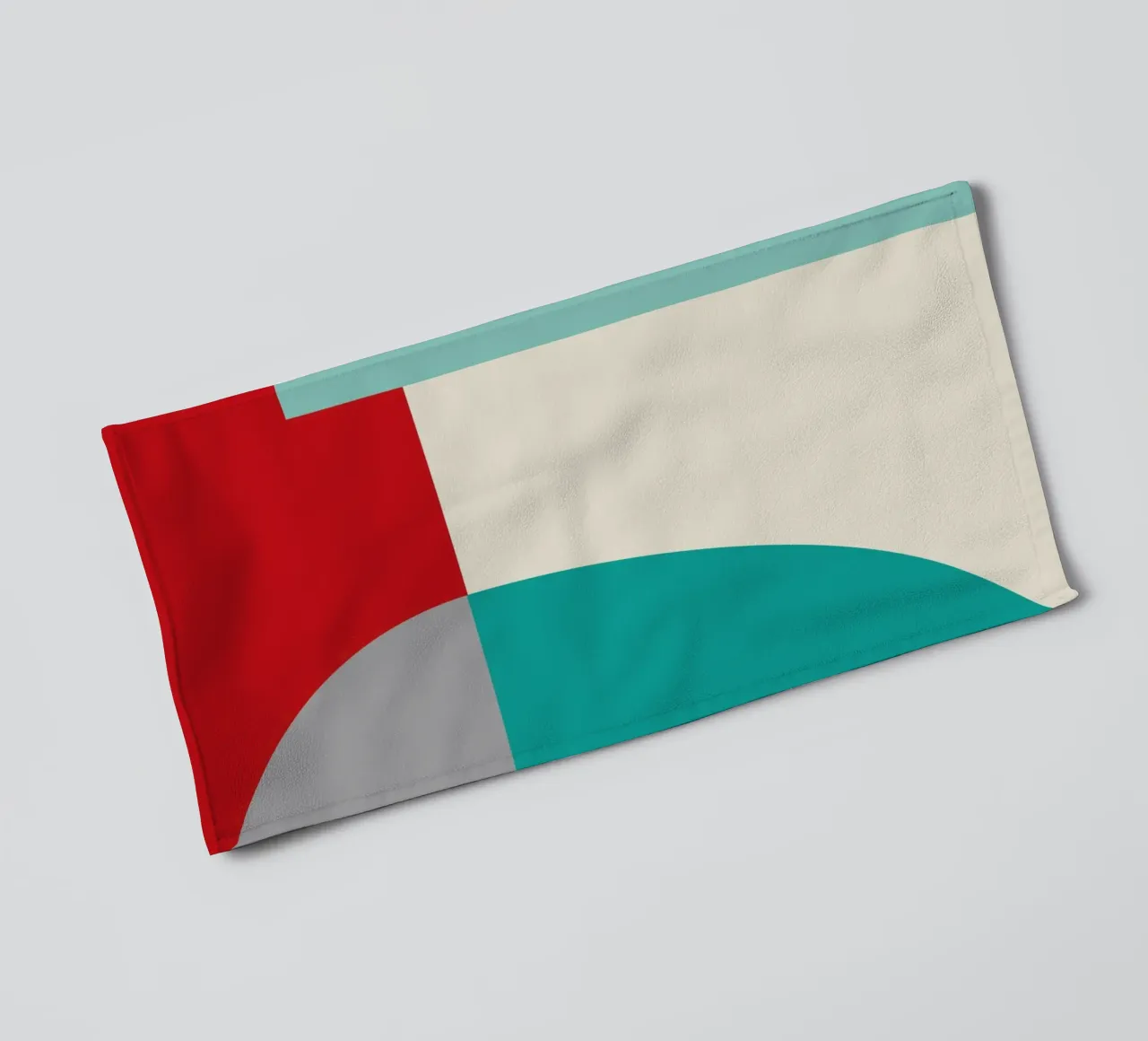 Forme geometriche in colori vivaci asciugamano da bagno da Life of Pie