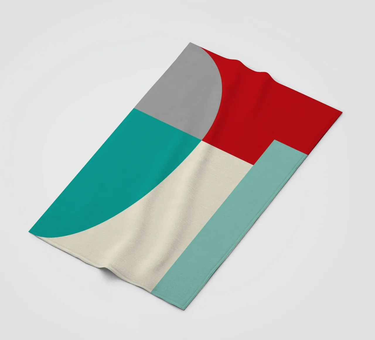 Forme geometriche in colori vivaci coperta in pile da Life of Pie