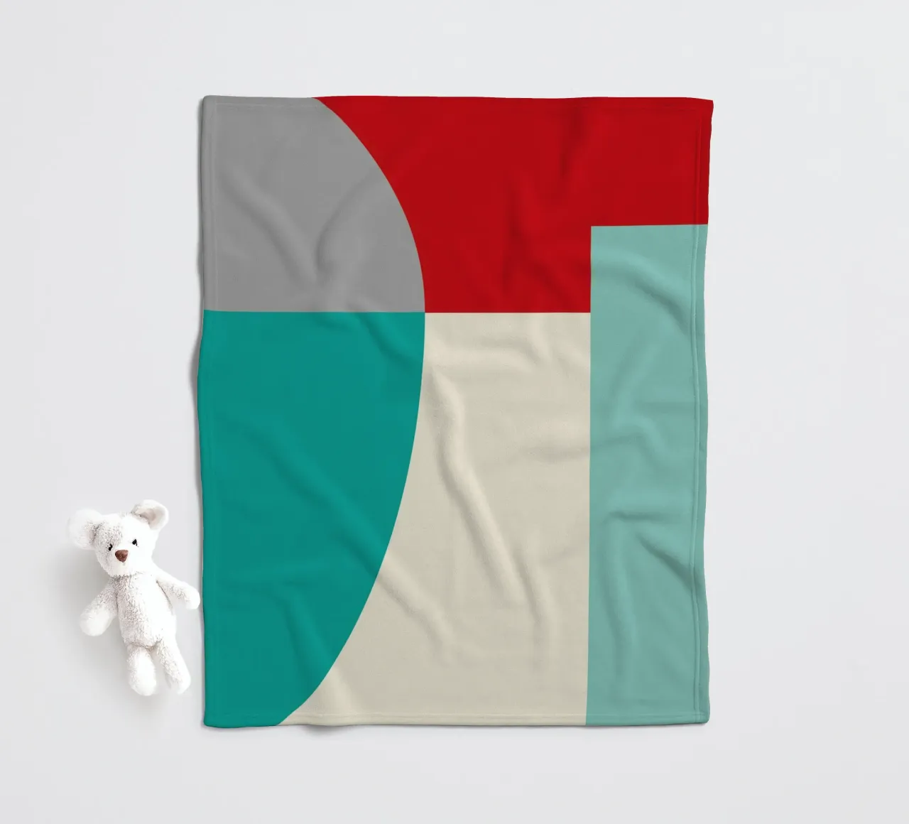 Forme geometriche in colori vivaci coperta in pile da Life of Pie