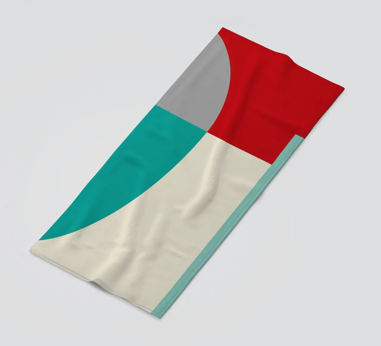 Forme geometriche in colori vivaci telo mare da Life of Pie