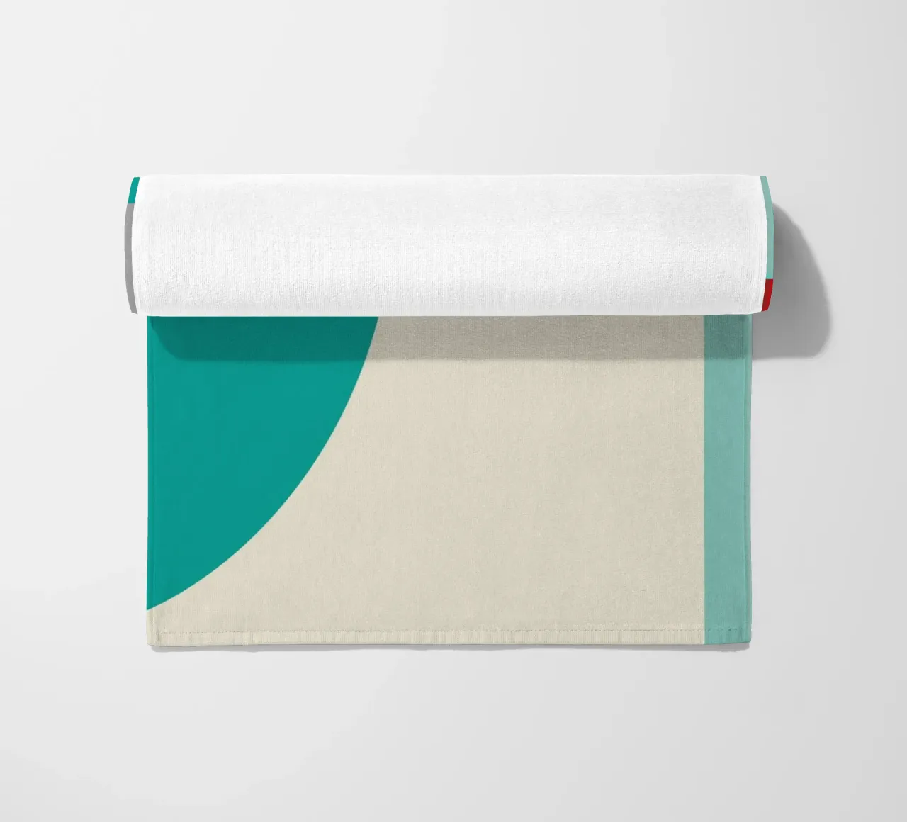 Forme geometriche in colori vivaci telo mare da Life of Pie