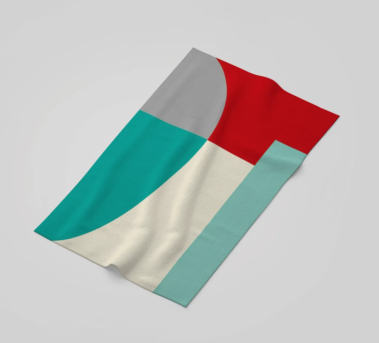 Forme geometriche in colori vivaci telo mare da Life of Pie