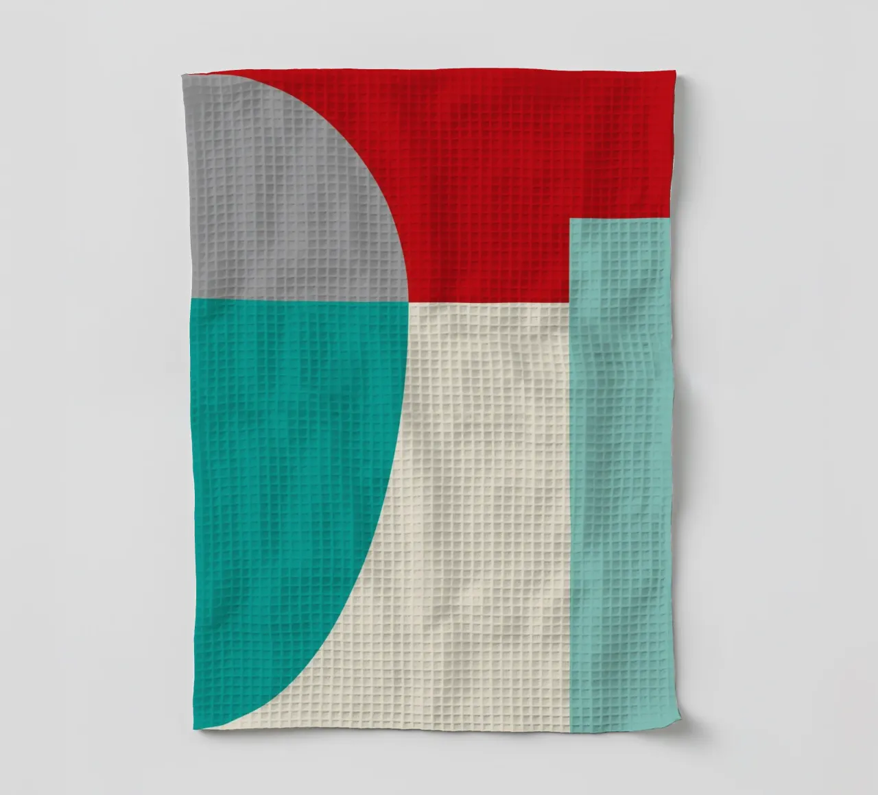 Forme geometriche in colori vivaci canovaccio da cucina da Life of Pie