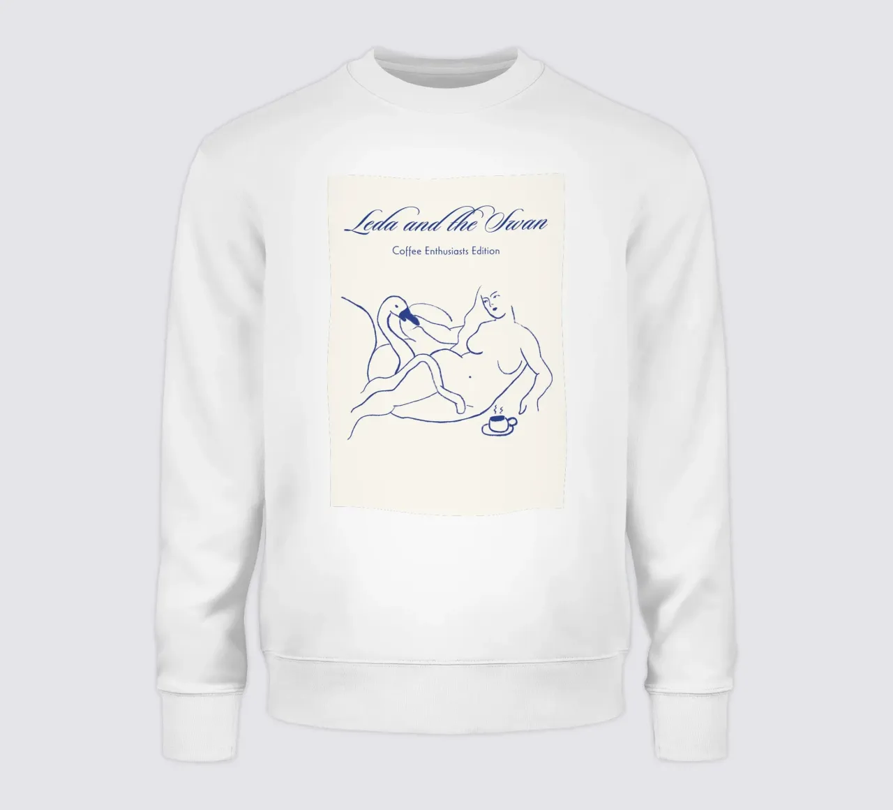 Leda and the Swan felpa da Candid Chroma