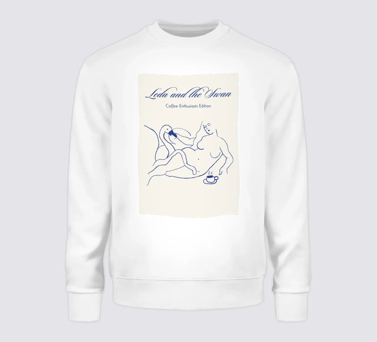 Leda and the Swan felpa da Candid Chroma