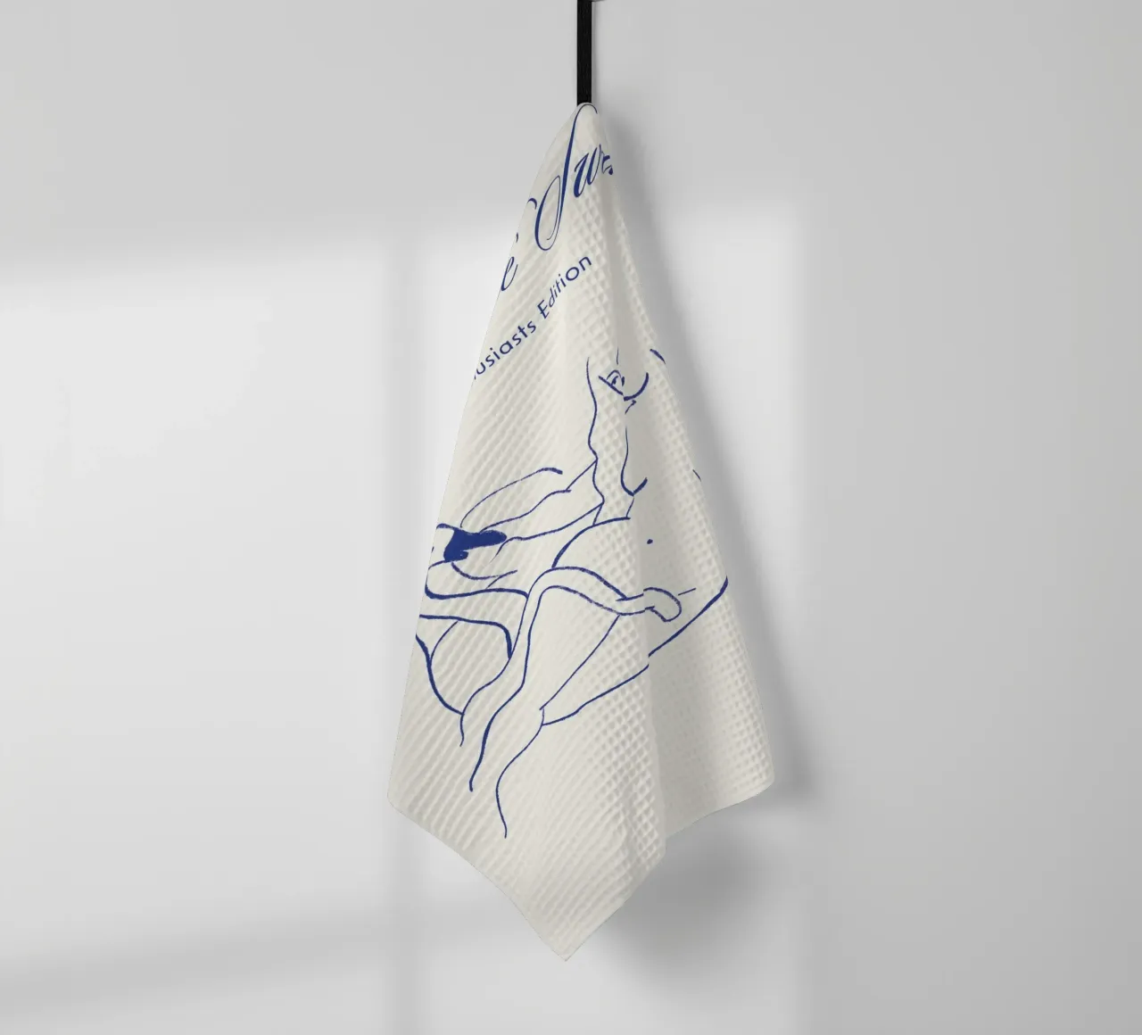 Leda and the Swan canovaccio da cucina da Candid Chroma