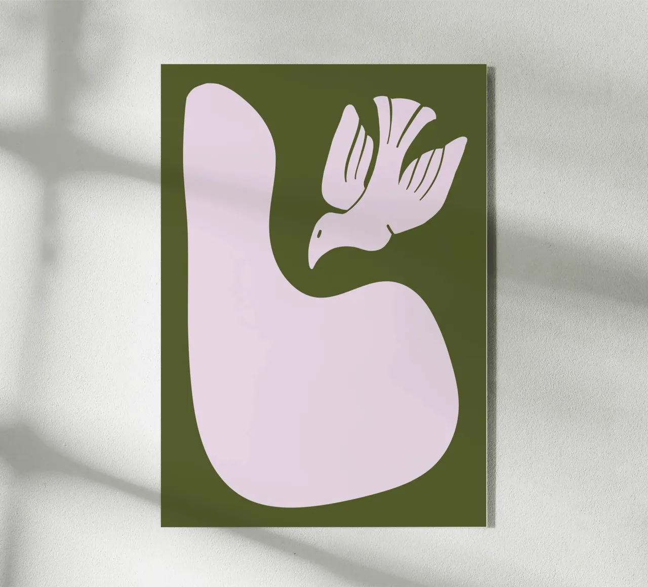 Lavender Bird plexiglass da Candid Chroma