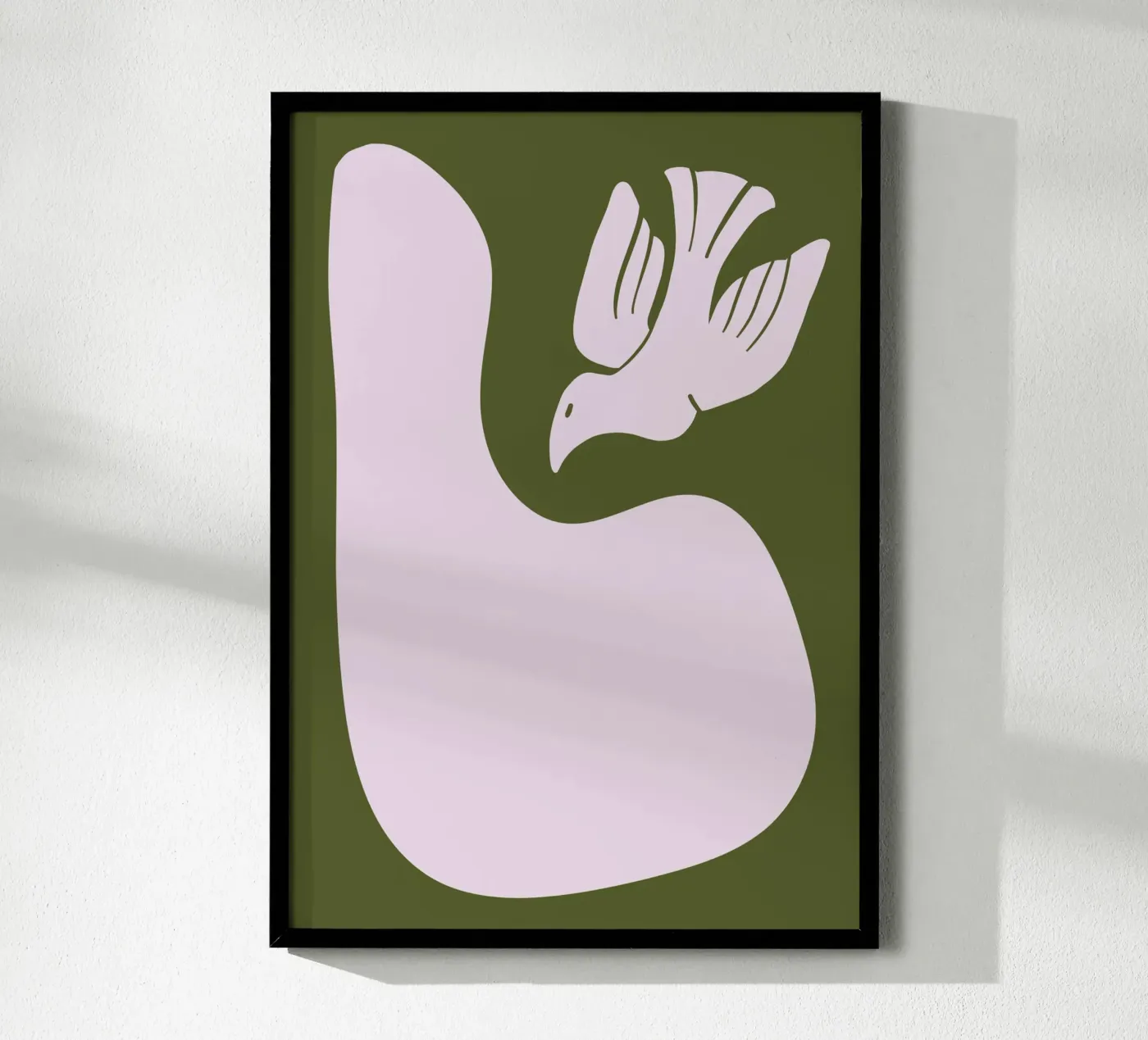 Lavender Bird poster da Candid Chroma