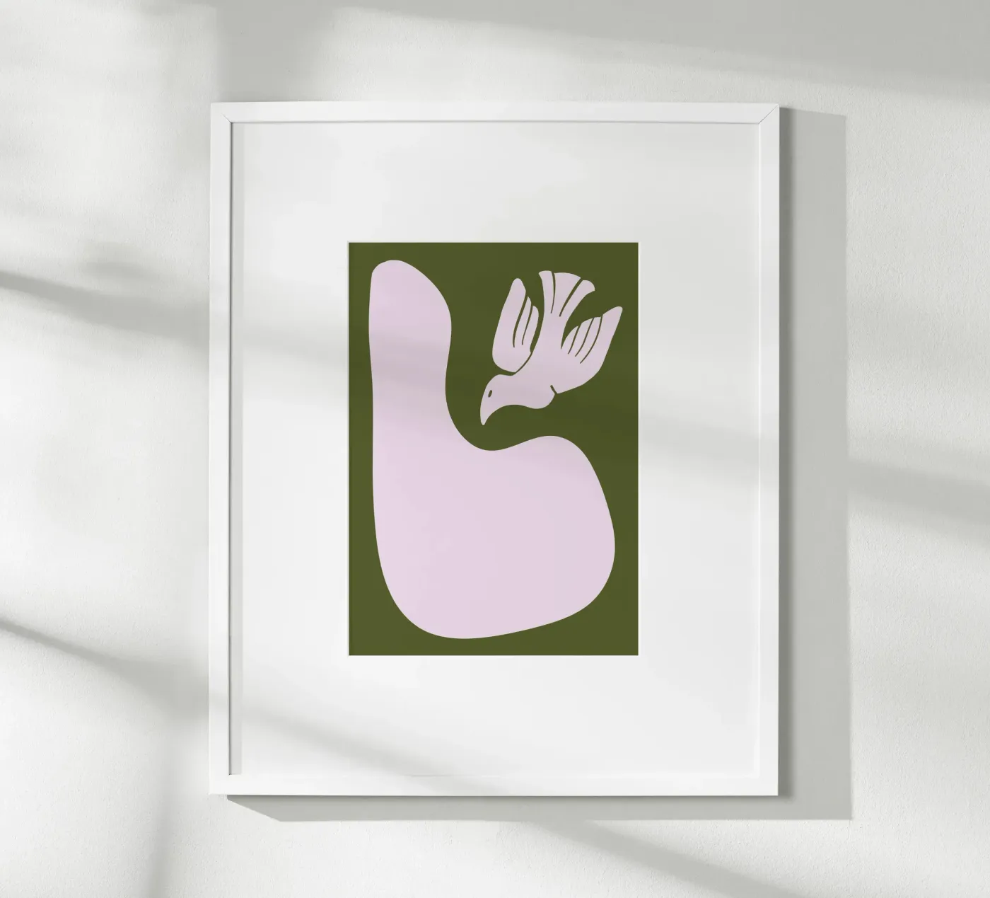 Lavender Bird poster da Candid Chroma