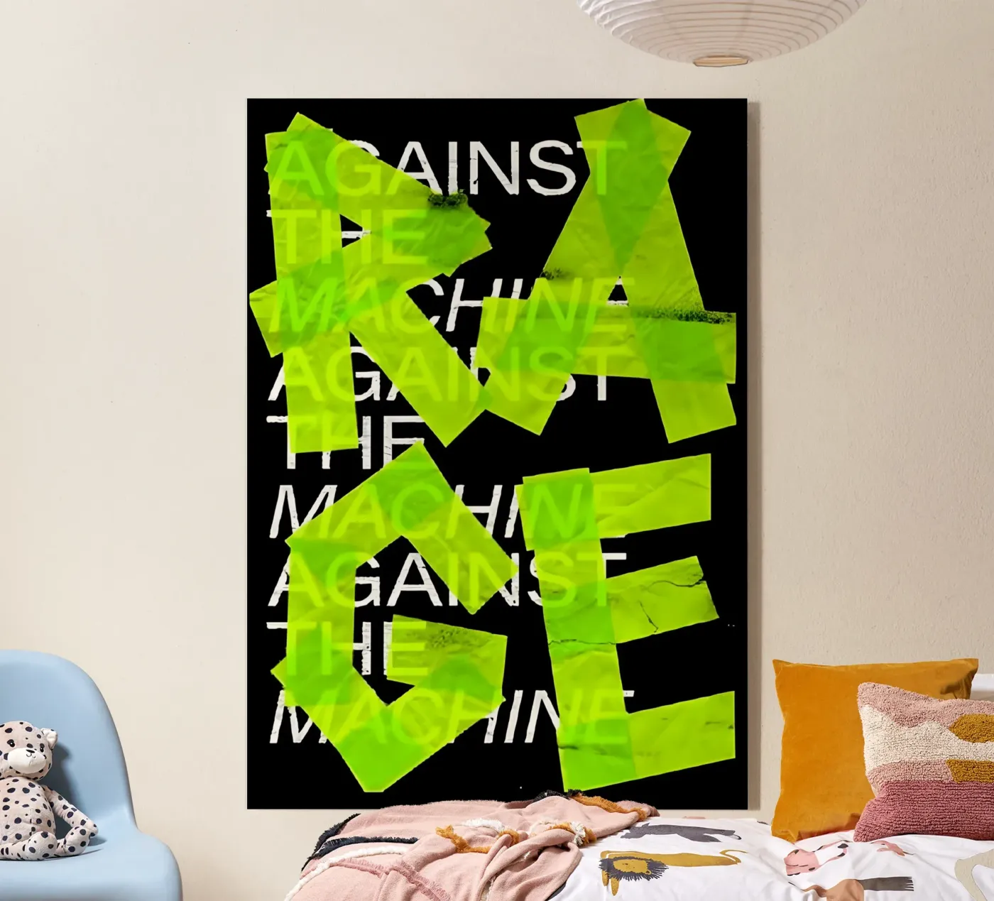 Rage plexiglas de QuoteFrame