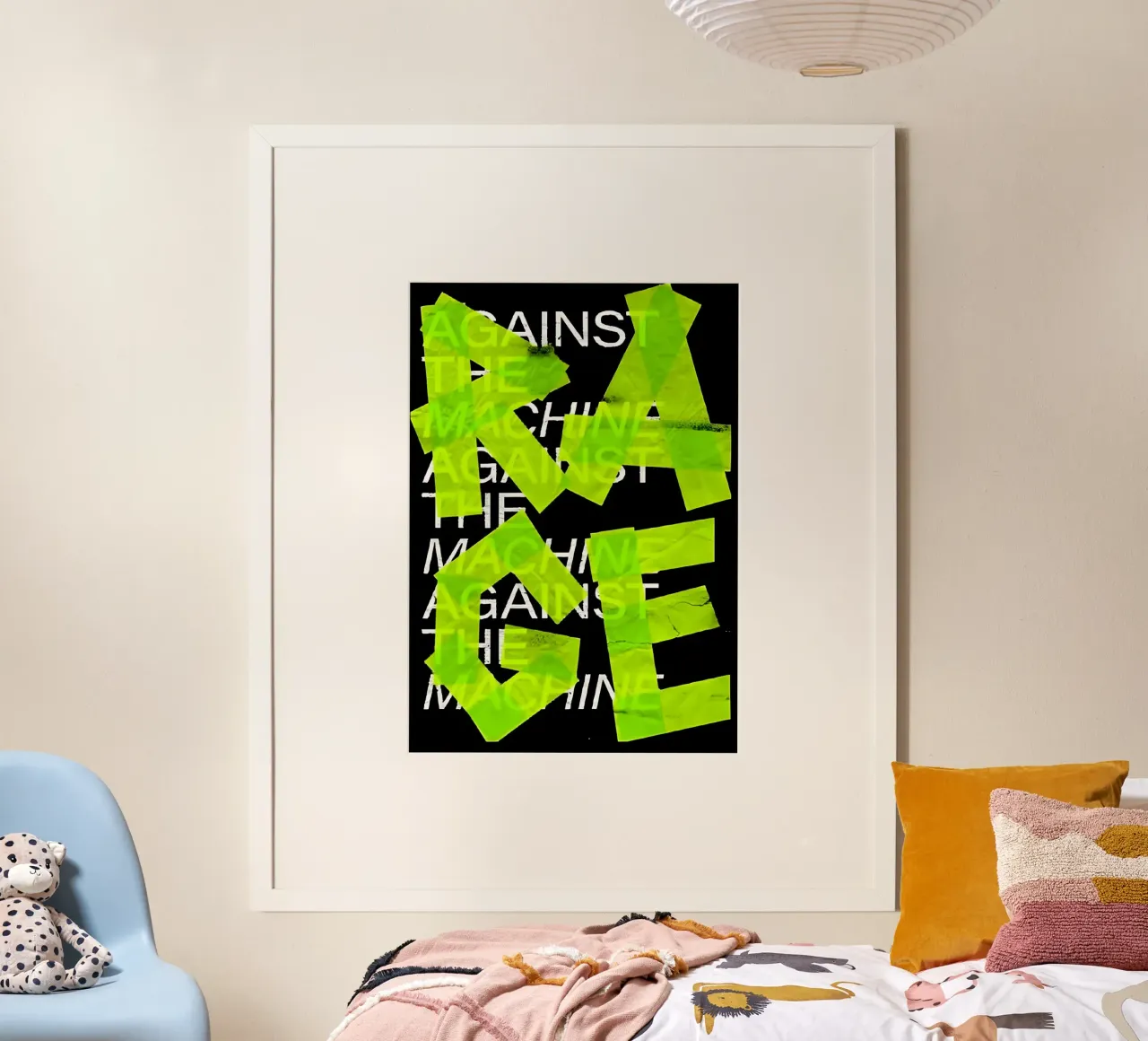 Rage poster by QuoteFrame