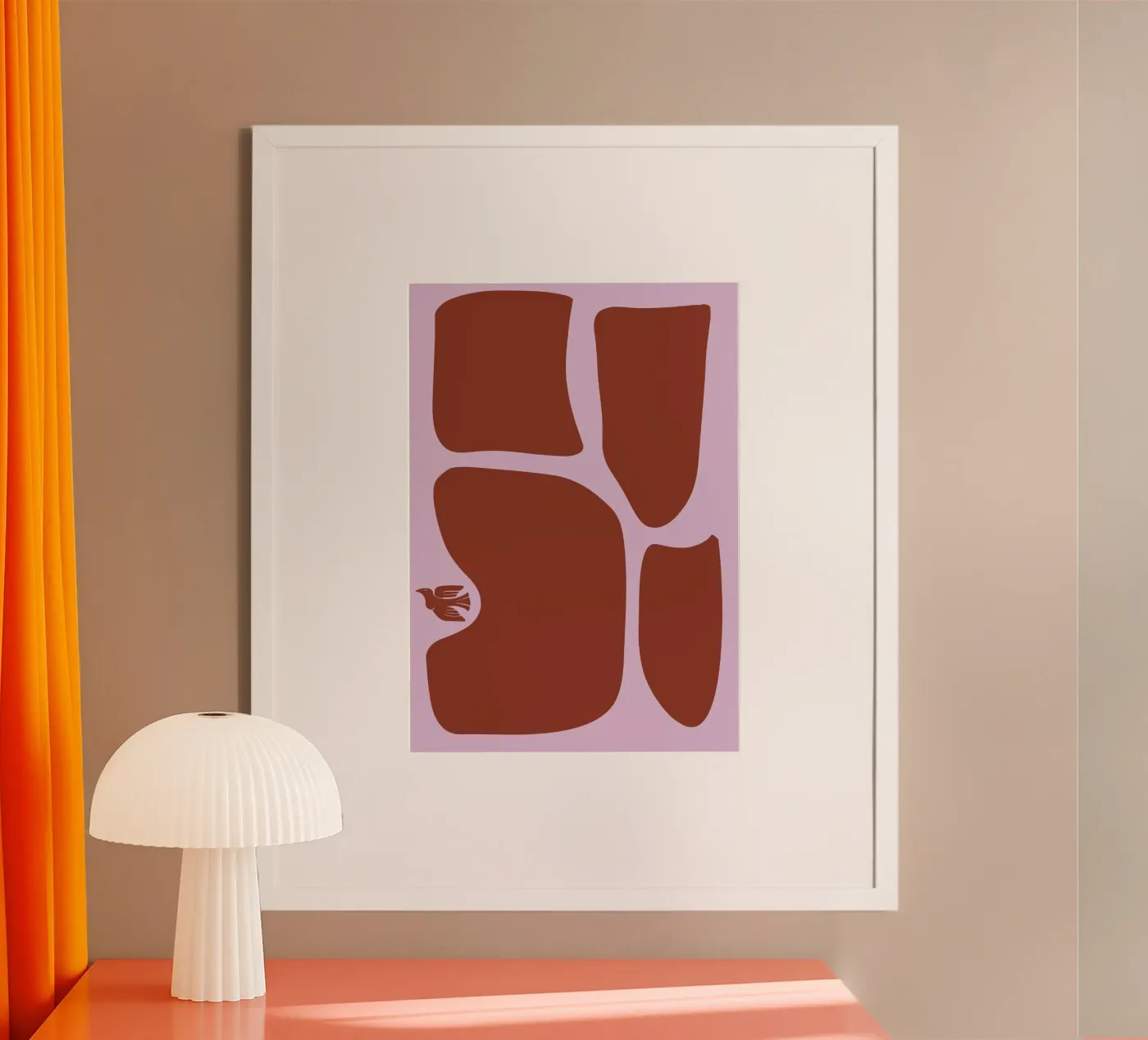 Brown Bird poster da Candid Chroma