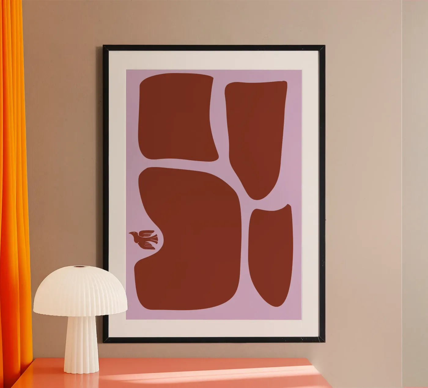 Brown Bird poster da Candid Chroma