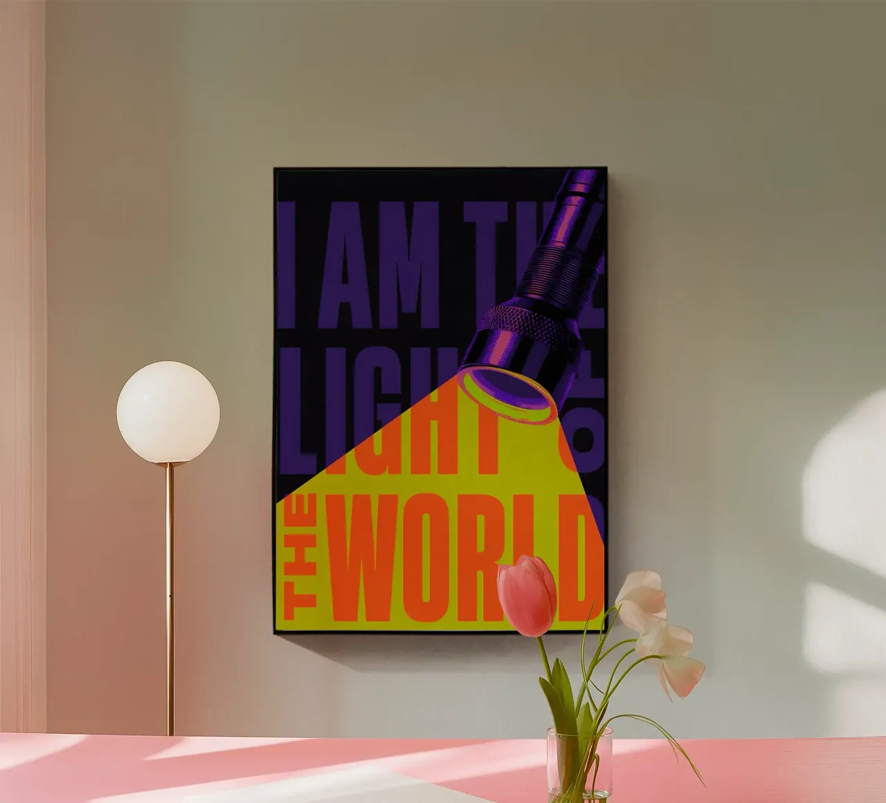 the world plexiglass da QuoteFrame