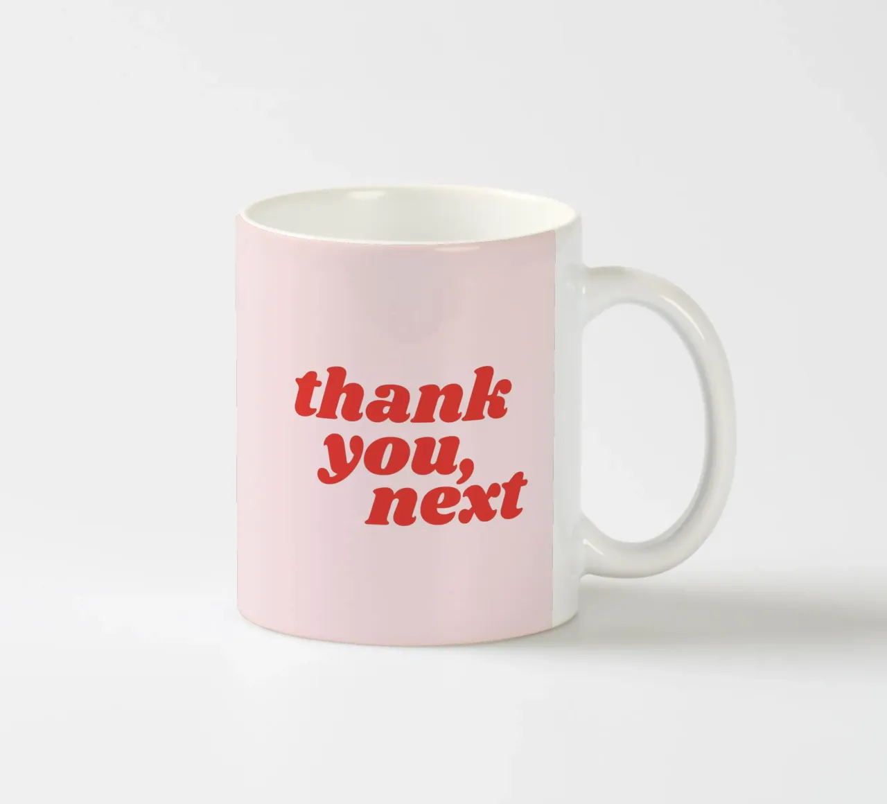 Grazie, la prossima citazione tazza in ceramica da Paigaam Studio