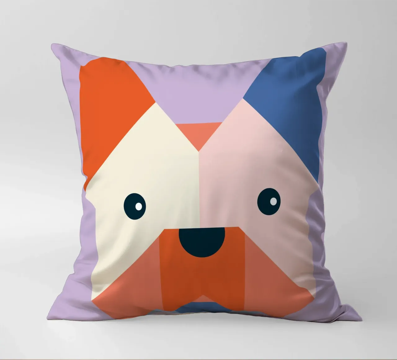 Der Farbblock-Franzose cuscino da DARIA IVANOVNA