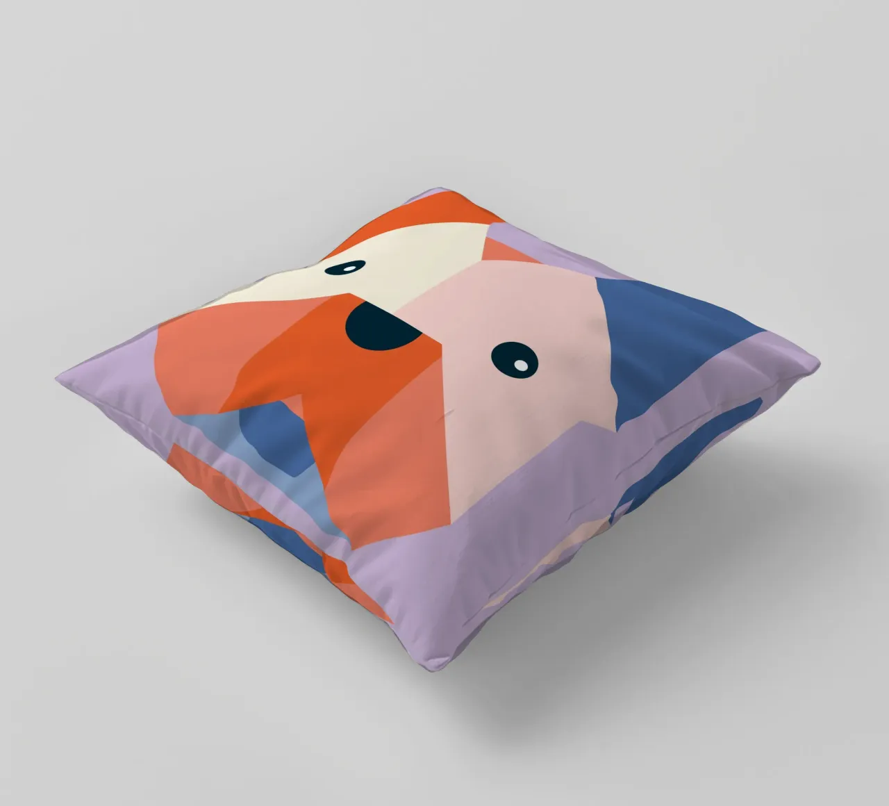 Der Farbblock-Franzose cuscino da DARIA IVANOVNA