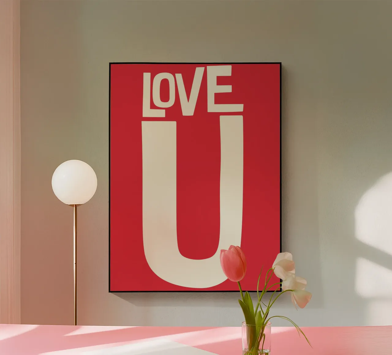 Big Love U plexiglass da vintageshop