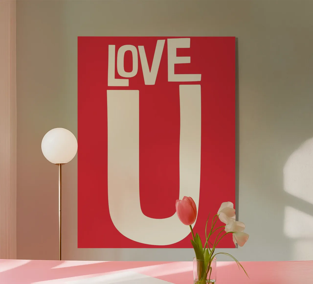 Big Love U plexiglass da vintageshop