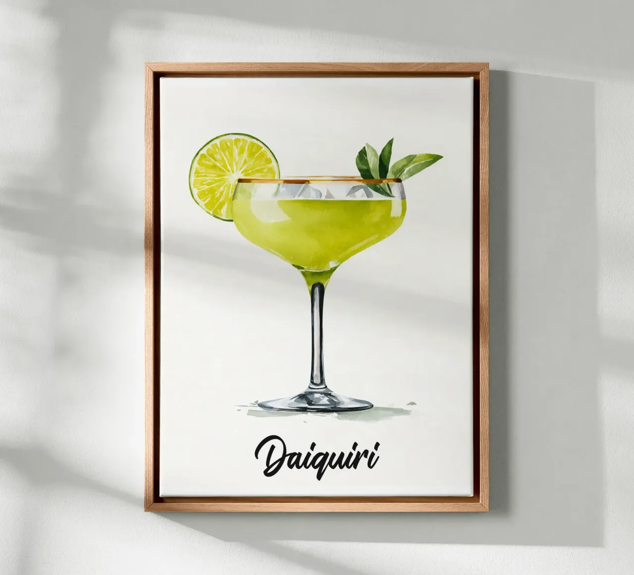 Citrus Glow Daiquiri canvas by Cocktail Party