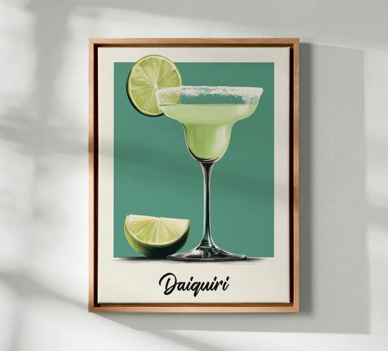 Lime Sugar-Rim Daiquiri canvas by Cocktail Party