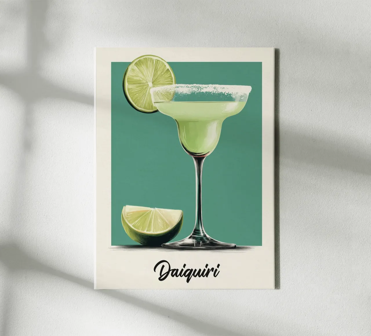 Lime Sugar-Rim Daiquiri canvas by Cocktail Party
