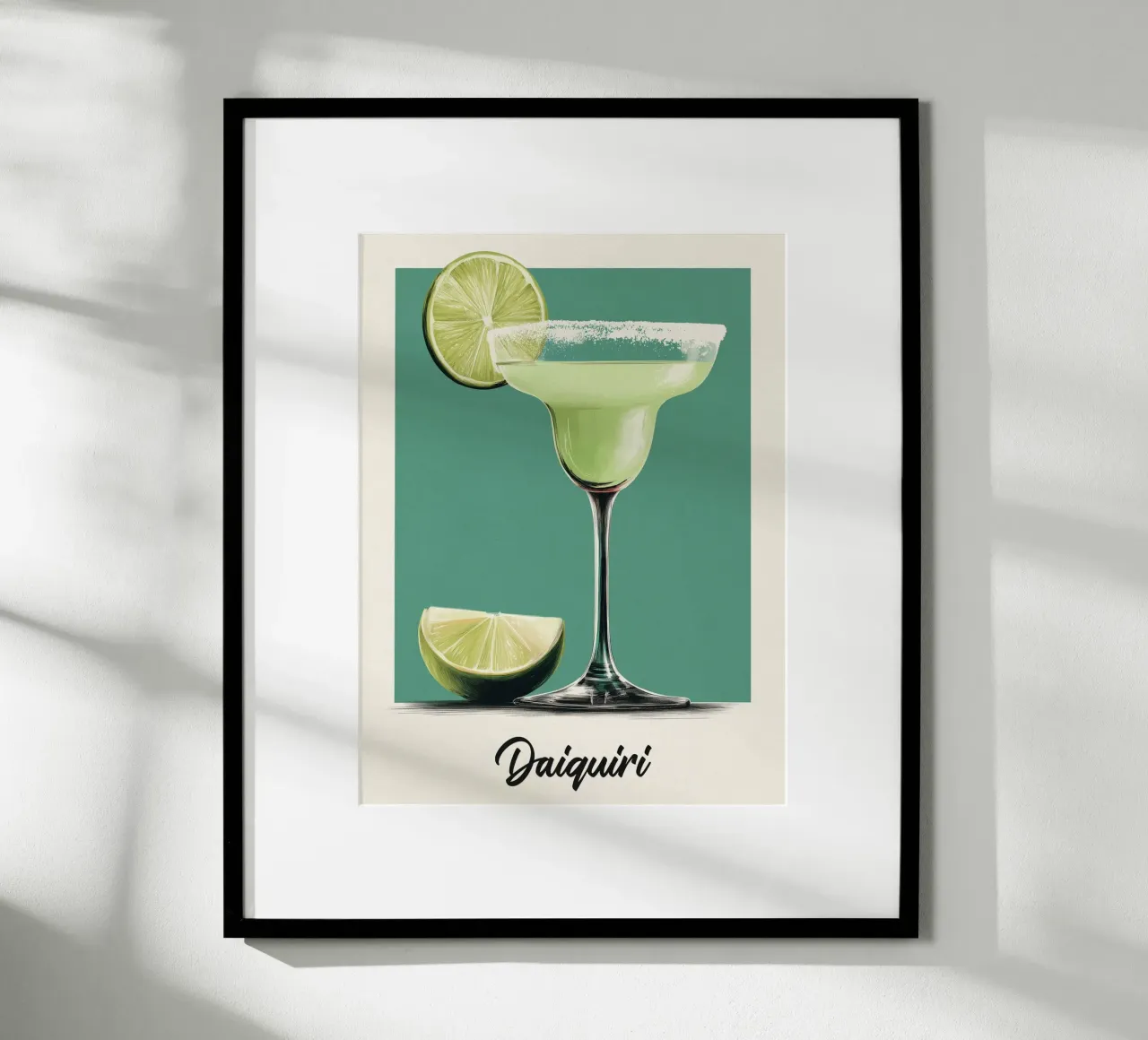 Lime Sugar-Rim Daiquiri hahnemühle by Cocktail Party
