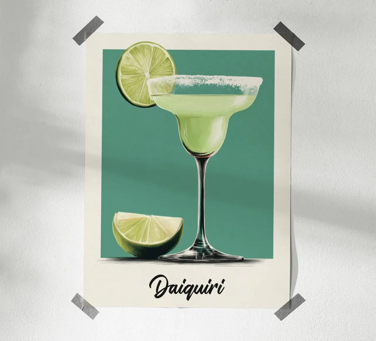 Lime Sugar-Rim Daiquiri hahnemühle by Cocktail Party