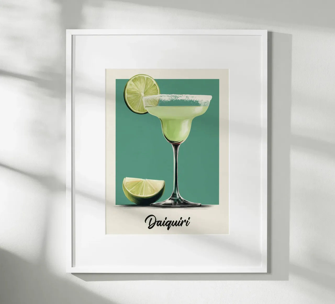 Lime Sugar-Rim Daiquiri hahnemühle by Cocktail Party