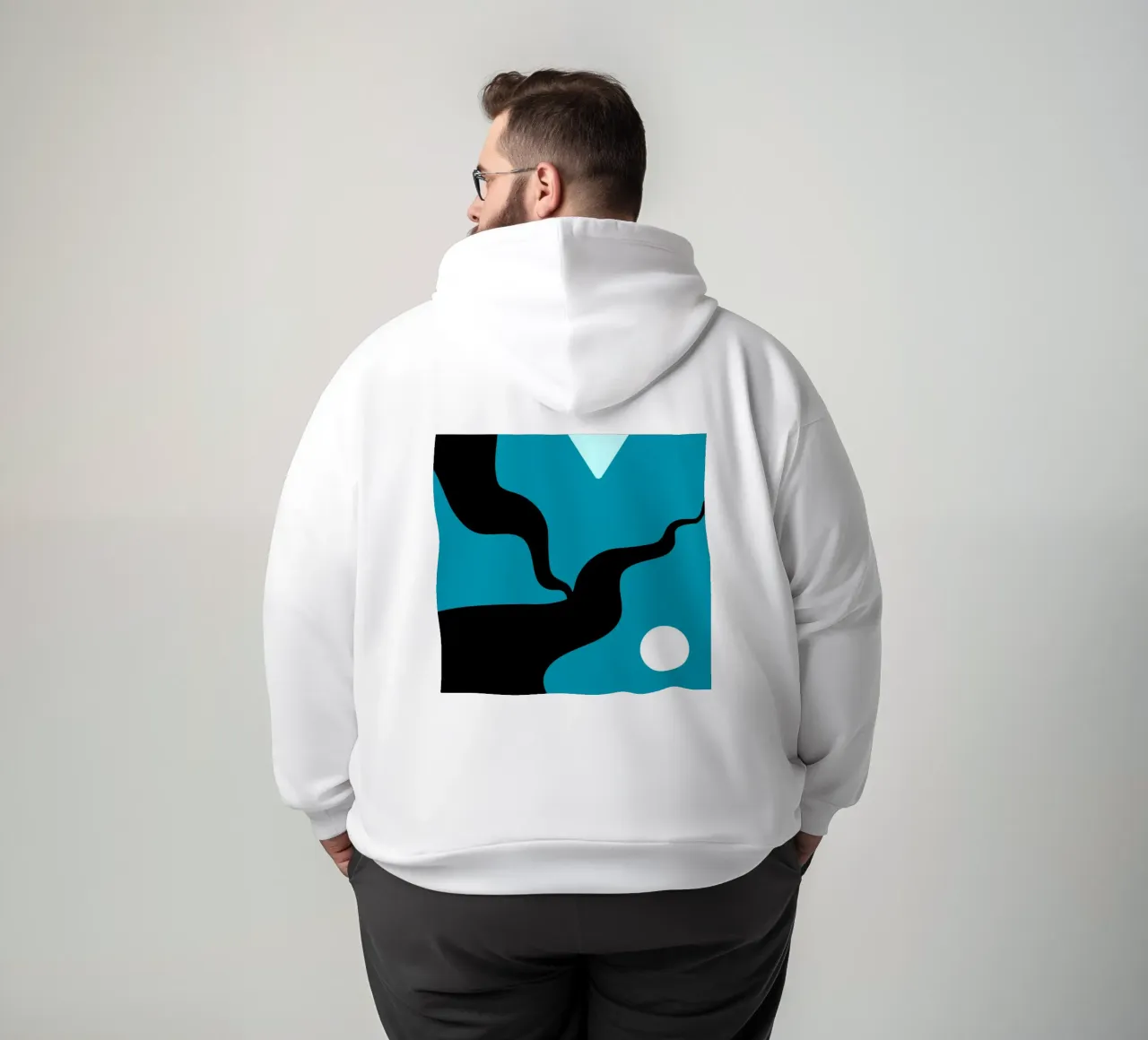 Lost Path felpa con cappuccio da Tabea Jule