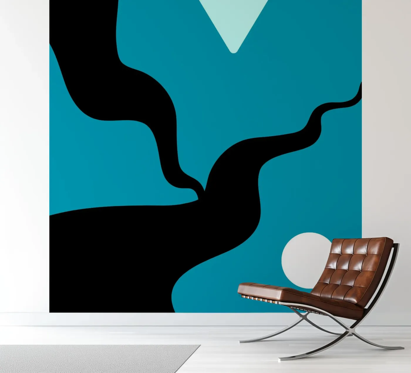 Lost Path fotobehang van Tabea Jule