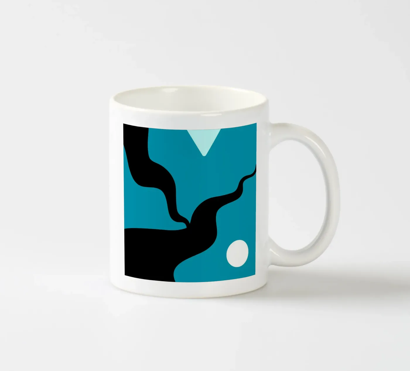 Lost Path ceramic mug by Tabea Jule
