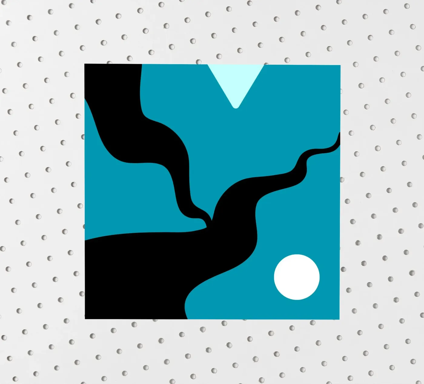 Lost Path sticker by Tabea Jule