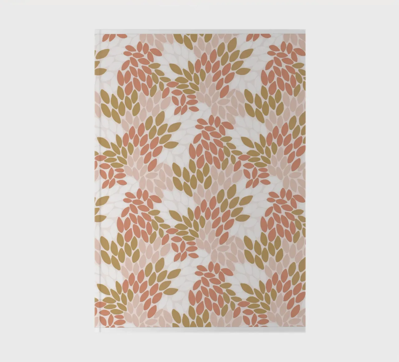 Laubkaskade - Minimalistisches Herbstdesign notebook by miss peppels