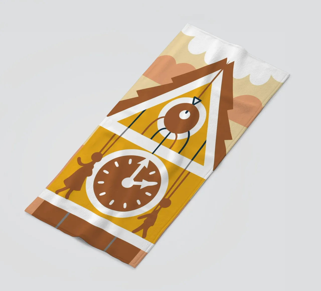 Orologio da parete unico telo mare da Jurshopp