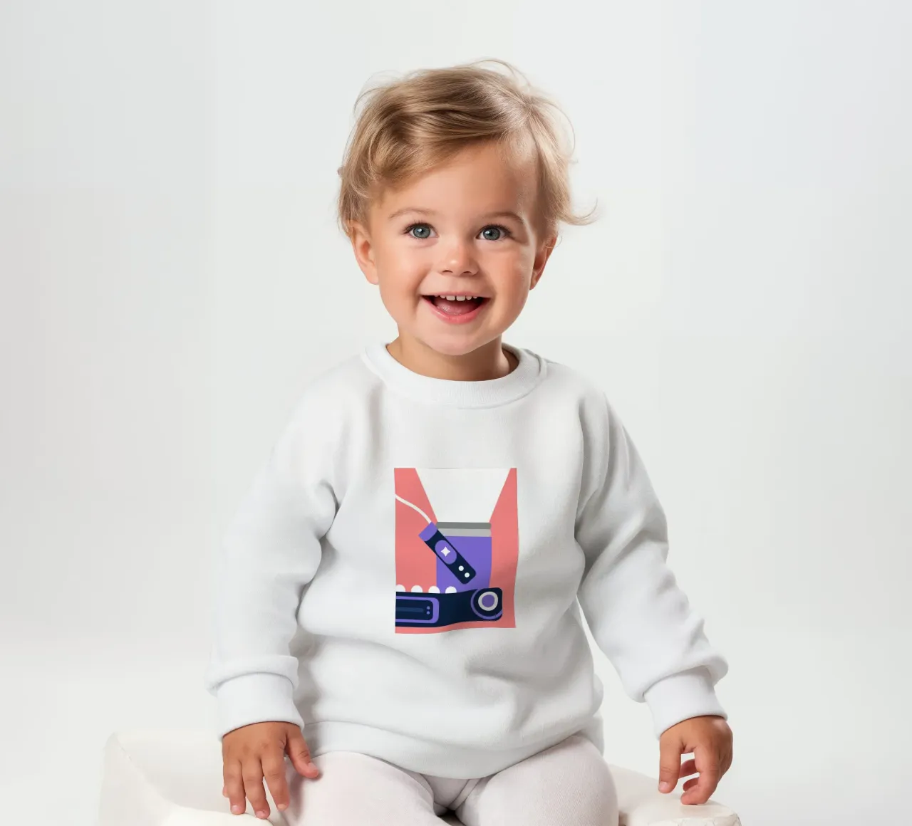 Proiettore portatile felpa neonato da Jurshopp