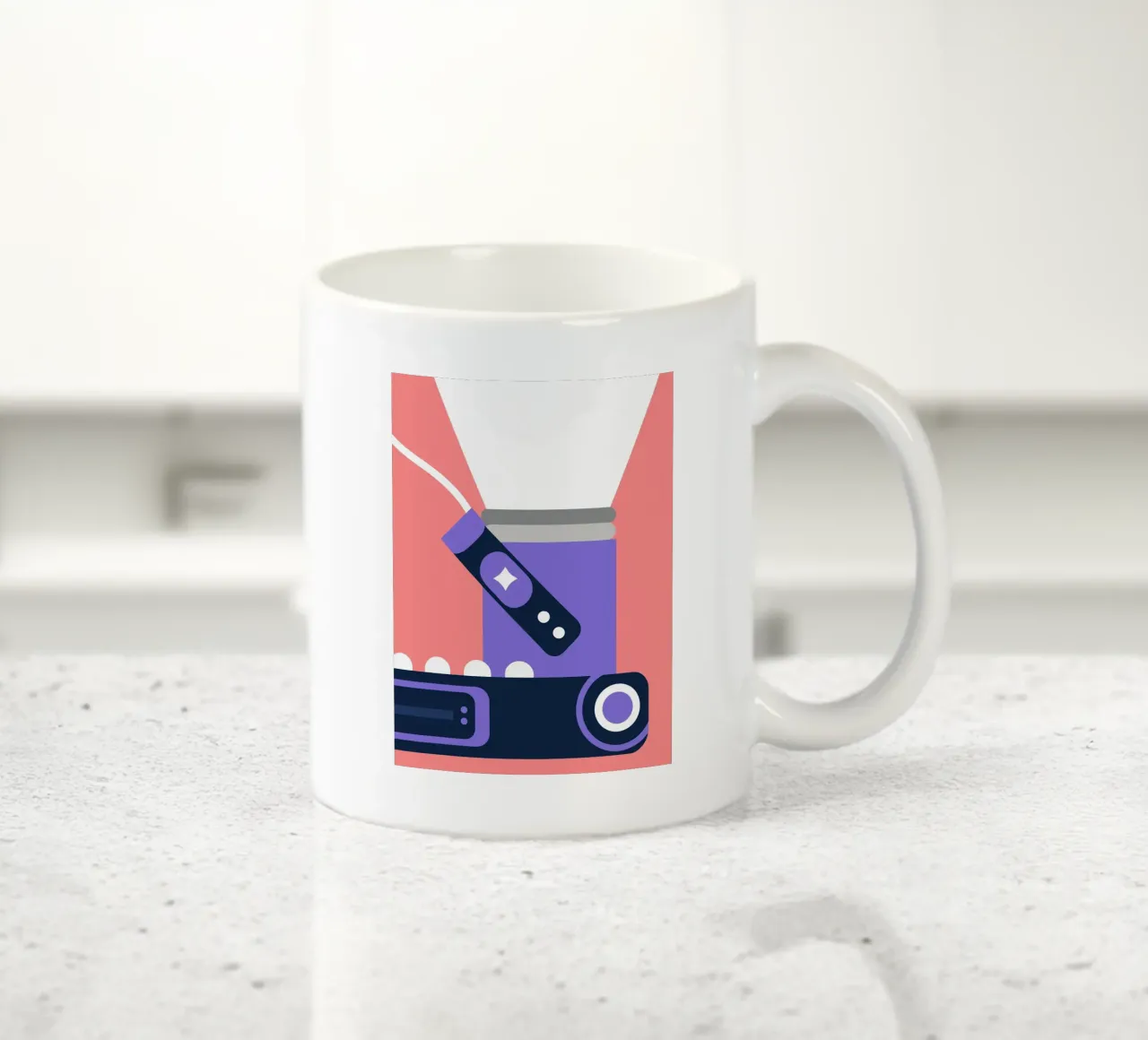 Proiettore portatile tazza in ceramica da Jurshopp