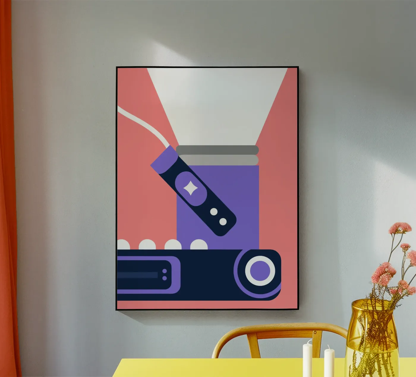 Proiettore portatile plexiglass da Jurshopp