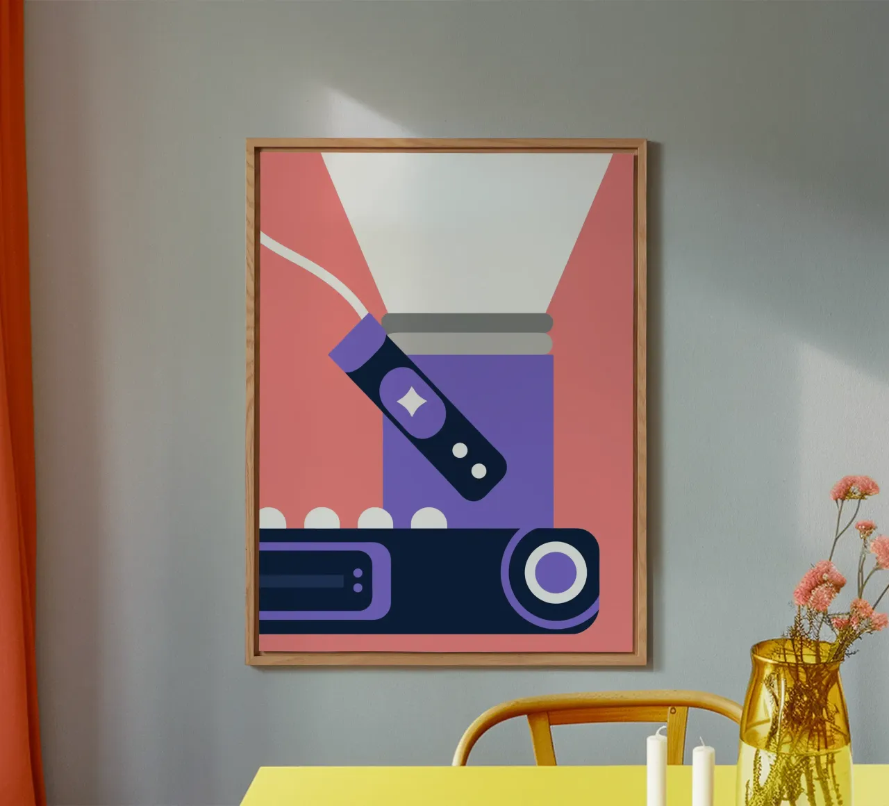 Proiettore portatile alluminio dibond da Jurshopp