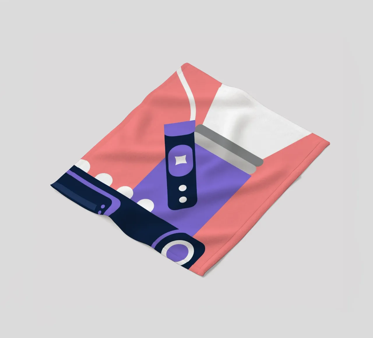 Proiettore portatile coperta in pile da Jurshopp