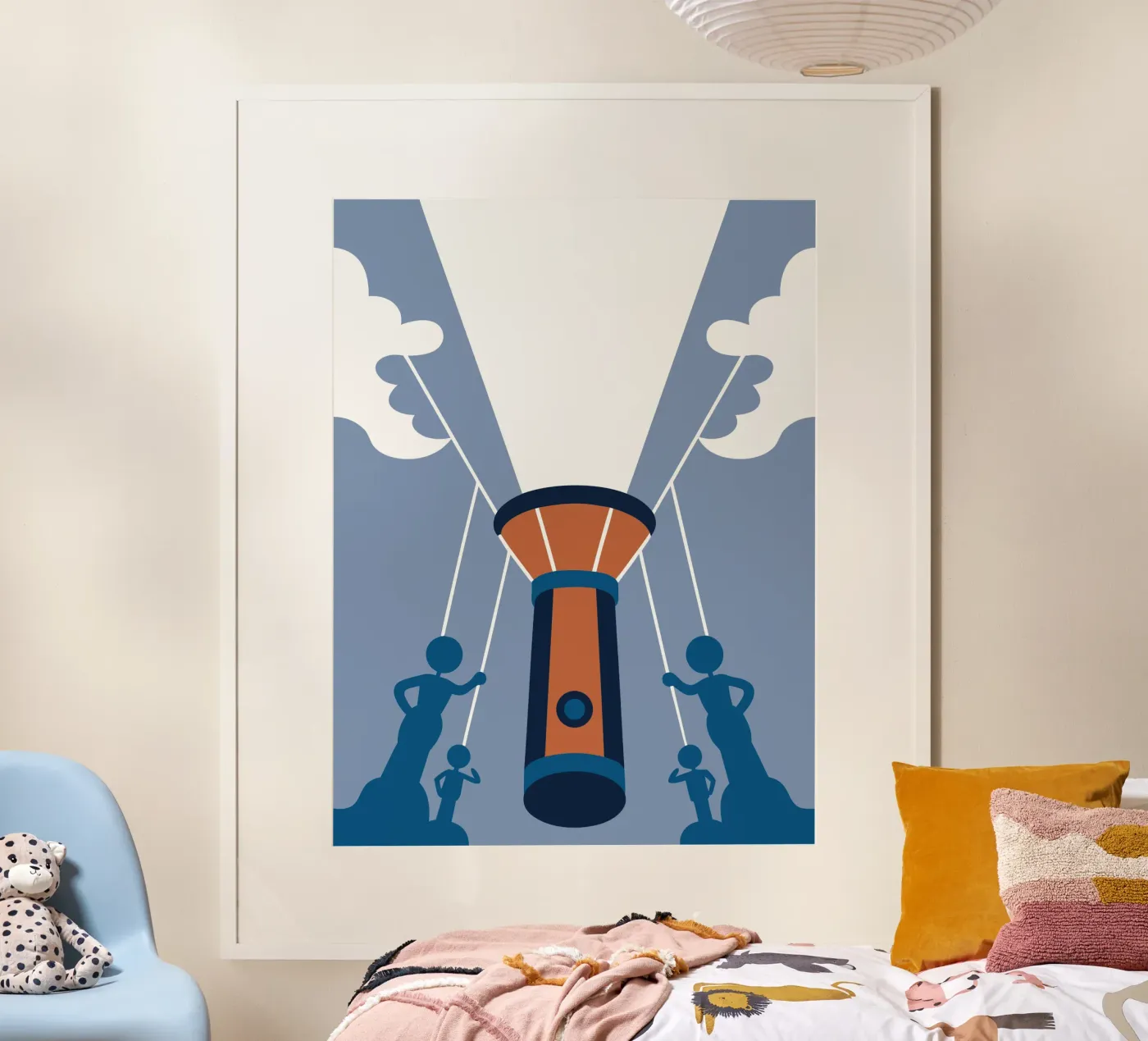 Bright LED Flashlight poster by Jurshopp